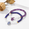 Natural Crystal Bead Bracelet - Eline