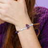 Natural Crystal Bead Bracelet - Eline