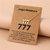 Angel Numbers Stainless Steel Necklace - Celestia