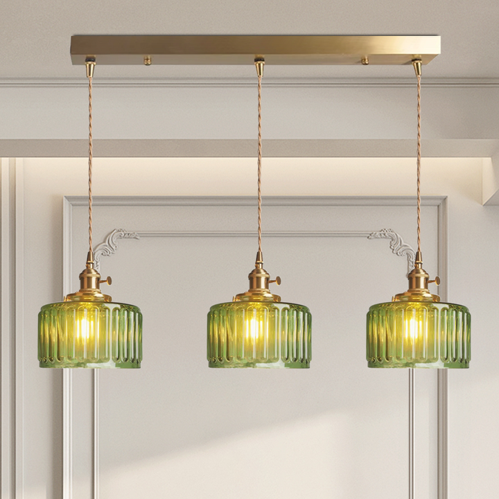 Harrison Crystal Vintage Pendant Light