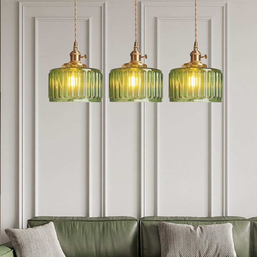Harrison Crystal Vintage Pendant Light