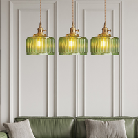 Harrison Crystal Vintage Pendant Light