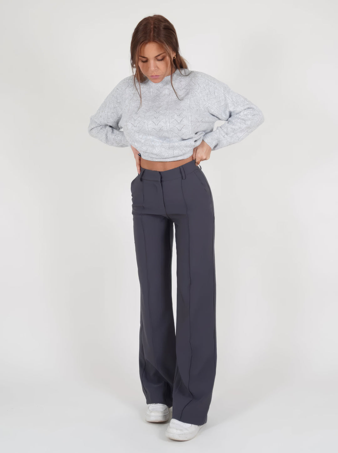 Stylish Wide Ladies Trousers – Aurelia