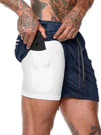 2-in-1 Summer Sports Shorts for Men – Felix