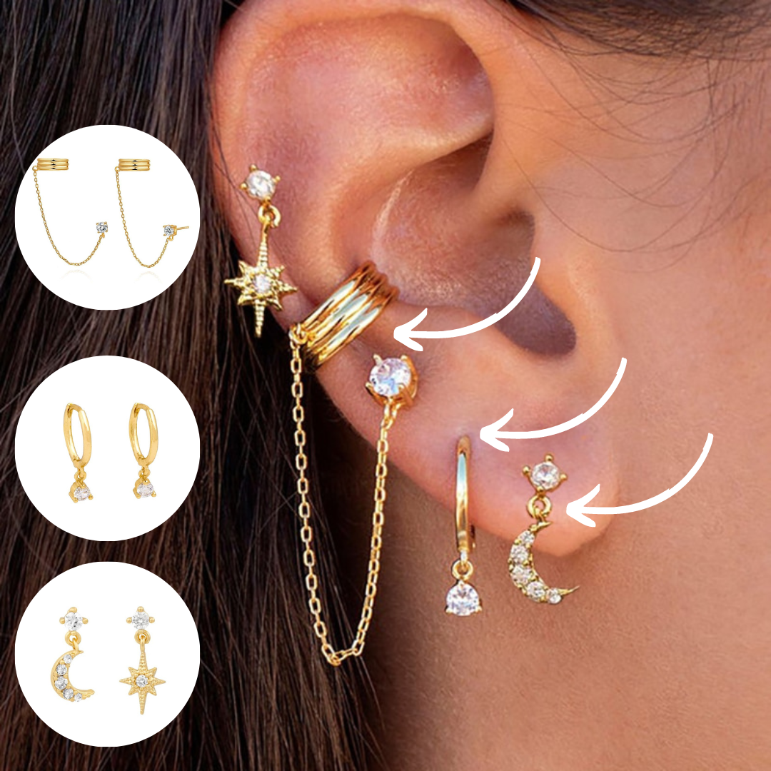 Boho Chic Earring Set - Amira