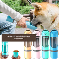 2-in-1 Travel Food and Water Bottle - PawBuddy