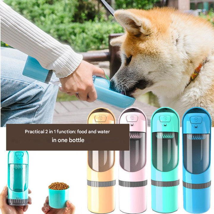 2-in-1 Travel Food and Water Bottle - PawBuddy