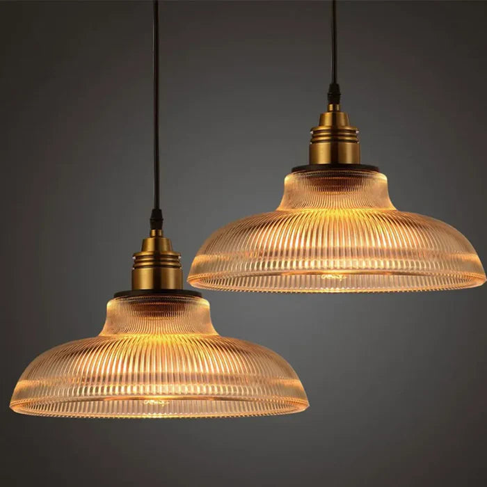 CrystalLoom Glass Pendant Light