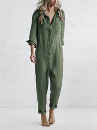 Casual Jumpsuit – Liv | 100% Cotton, With Handy Pockets