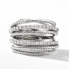 Shimmering Office Silver Rings | Elegant Statement Jewellery