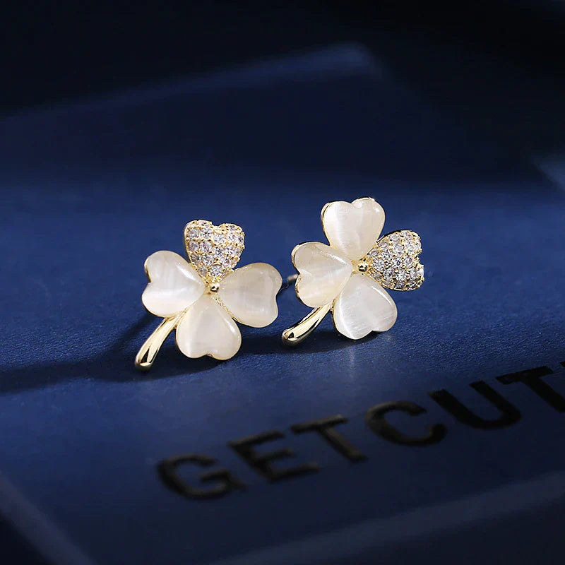 Four-Leaf Clover Earrings