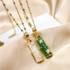 Stunning Jade Amulet Necklace