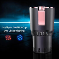 2-in-1 Mug with Heating and Cooling - ThermaChill Smart Cup-Black-State of Style
