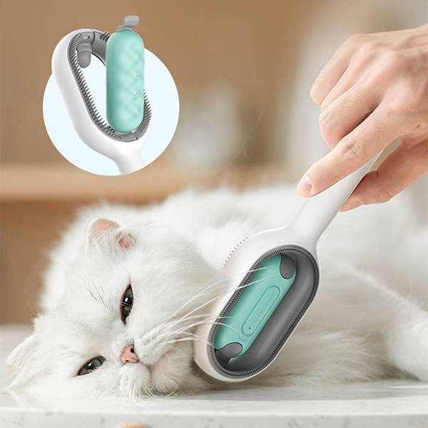 2-in-1 Pet Grooming Comb - FurEase-Blue-State of Style