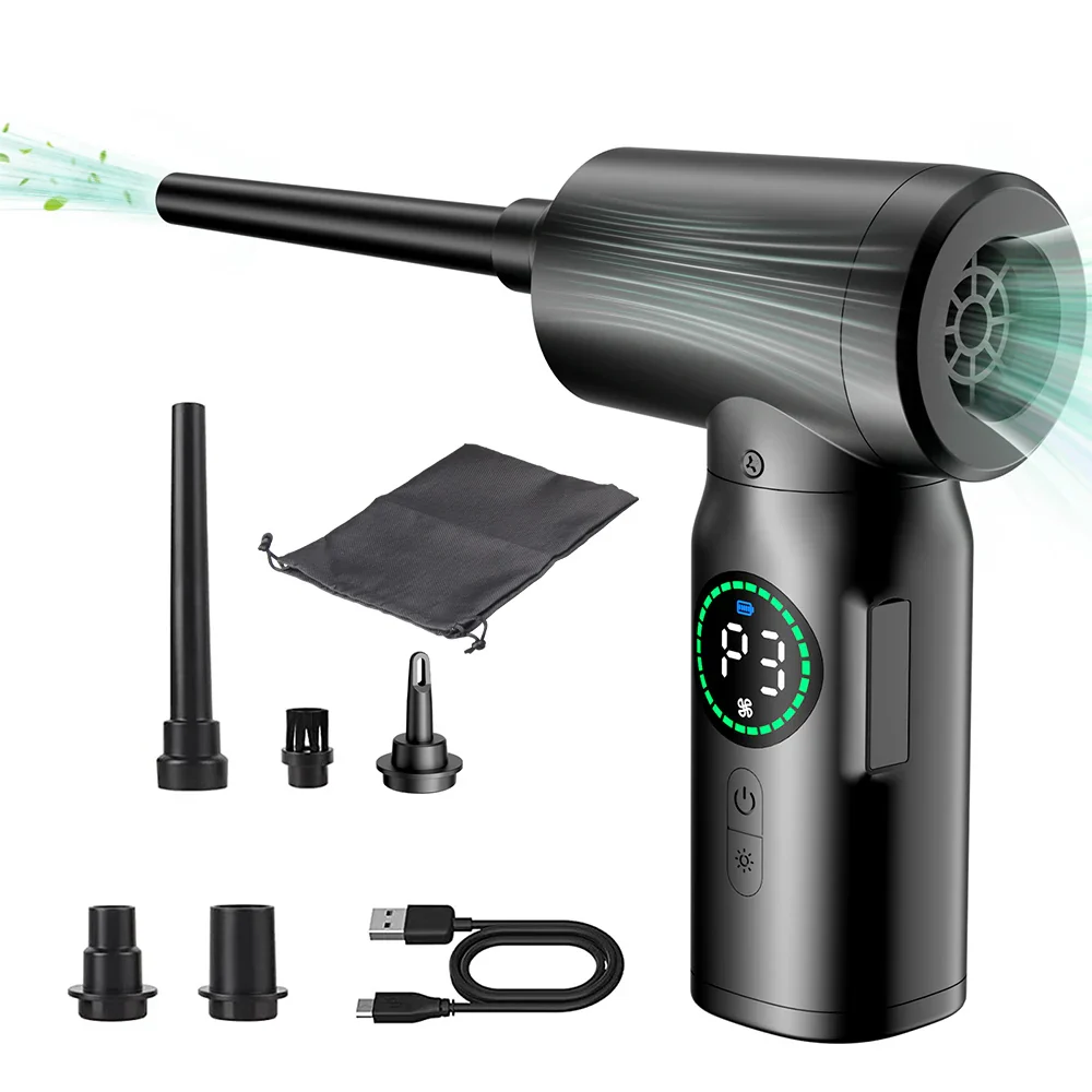 2-in-1 Portable Air Dust Vacuum and Blower with LED Light (7500mAh) - AirMaster-Style 1-State of Style