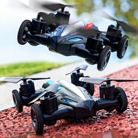 2-in-1 Remote Control Car - SkyRacer-Blue-State of Style