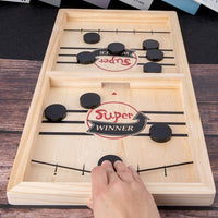2-in-1 Table Football & Shuffleboard Fun – GameMaster-State of Style