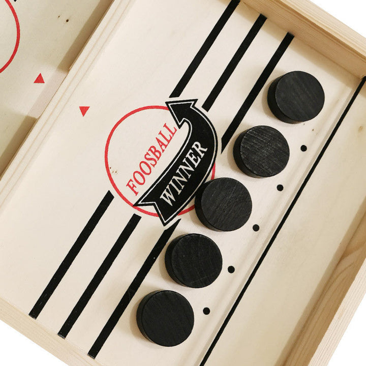 2-in-1 Table Football & Shuffleboard Fun – GameMaster-State of Style
