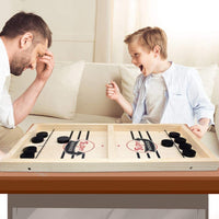 2-in-1 Table Football & Shuffleboard Fun – GameMaster-State of Style