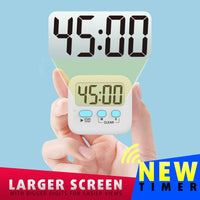 2-Pack Digital Kitchen Timers - KitchenTick-White-State of Style