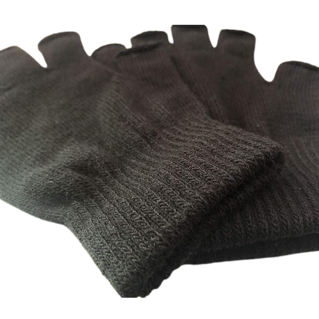2-Pack Winter Knitted Fingerless Gloves - WarmFlex Set-State of Style