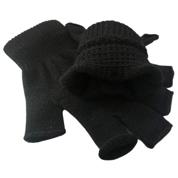 2-Pack Winter Knitted Fingerless Gloves - WarmFlex Set-State of Style