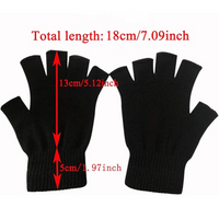 2-Pack Winter Knitted Fingerless Gloves - WarmFlex Set-State of Style