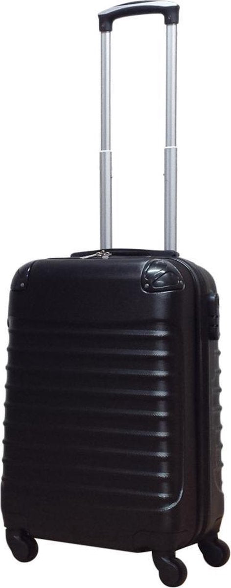 2-piece ABS luggage set – Ventura-Black-State of Style