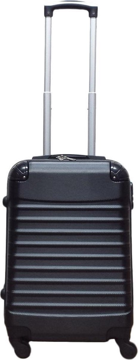 2-piece ABS luggage set – Ventura-Black-State of Style