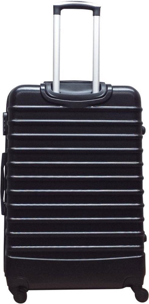 2-piece ABS luggage set – Ventura-Black-State of Style