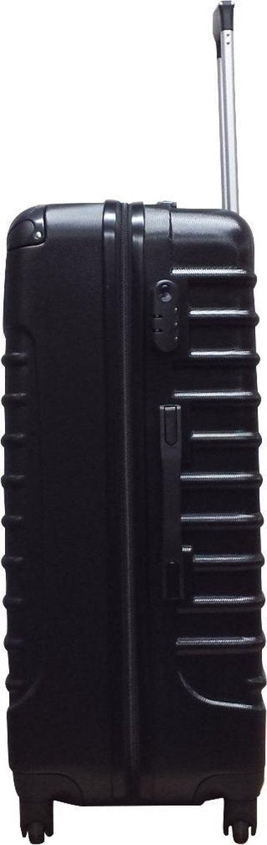 2-piece ABS luggage set – Ventura-Black-State of Style
