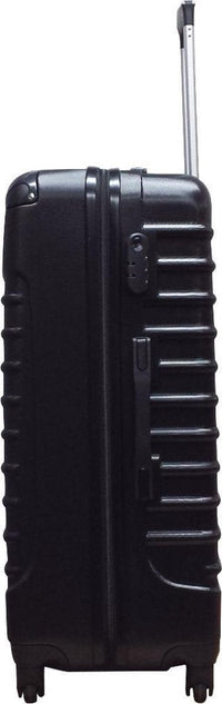 2-piece ABS luggage set – Ventura-Black-State of Style