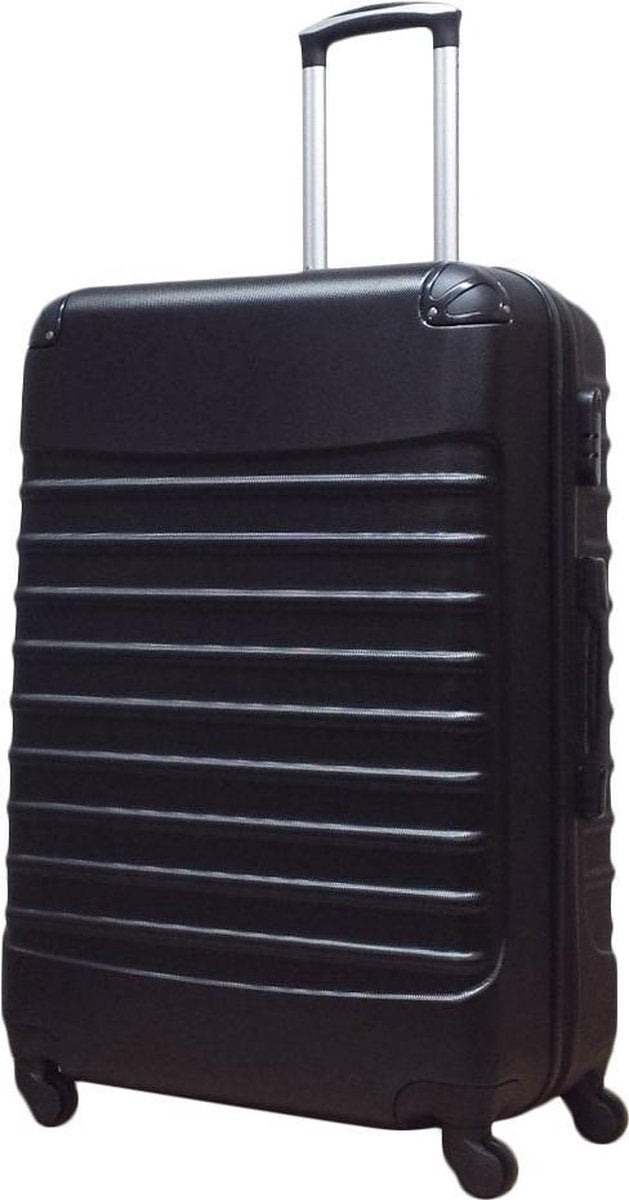 2-piece ABS luggage set – Ventura-Black-State of Style