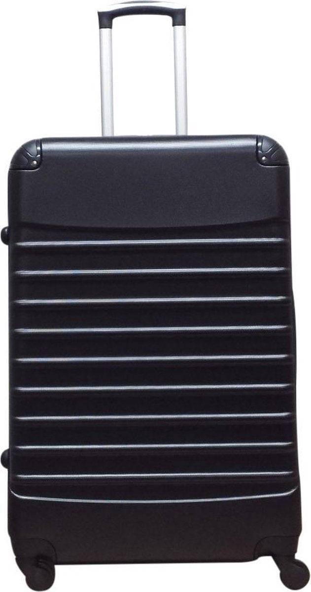 2-piece ABS luggage set – Ventura-Black-State of Style