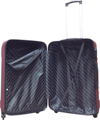 2-piece ABS luggage set – Ventura-Black-State of Style