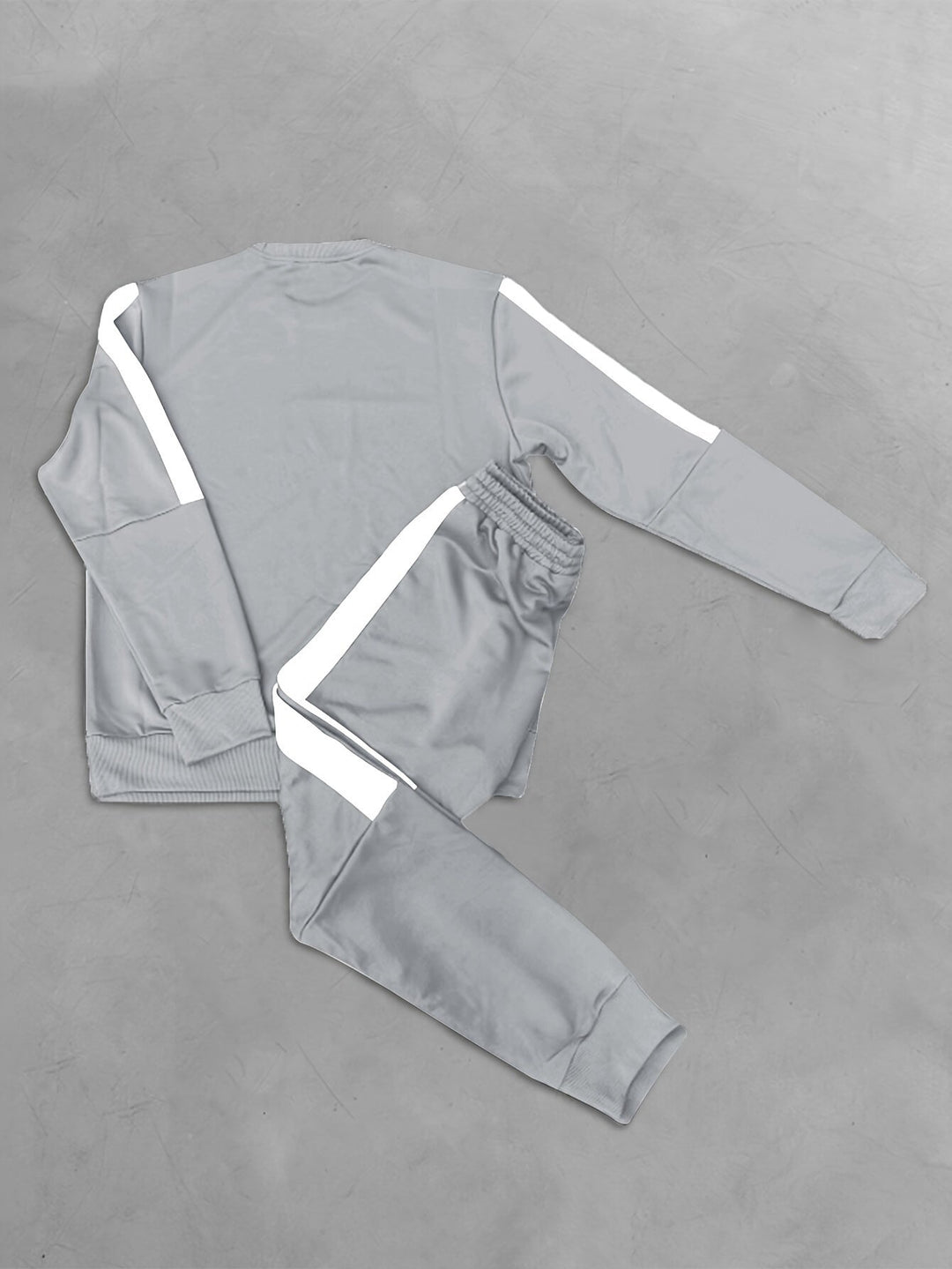 2-Piece Color Block Sport Outfit Set - Elias-Anthracite-S-State of Style