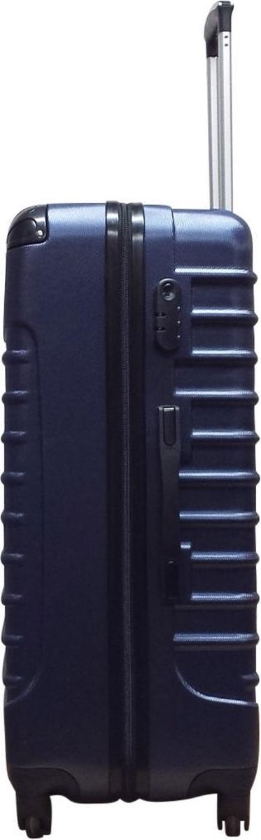 2-piece Dark Blue Hard Shell Suitcase Set – Monaco-State of Style