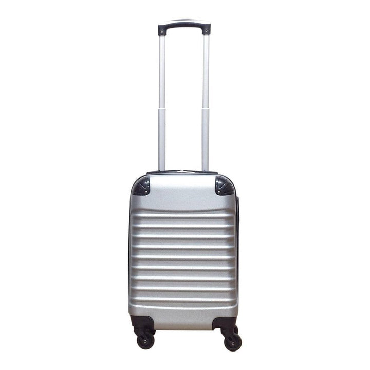 2-piece hard-shell suitcase set – Milano Silver-State of Style