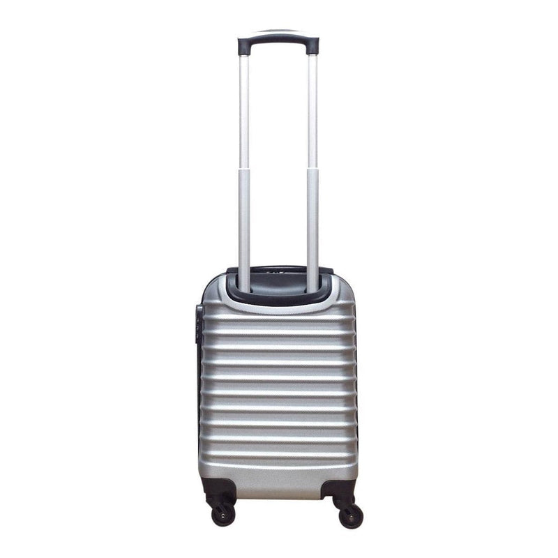 2-piece hard-shell suitcase set – Milano Silver-State of Style