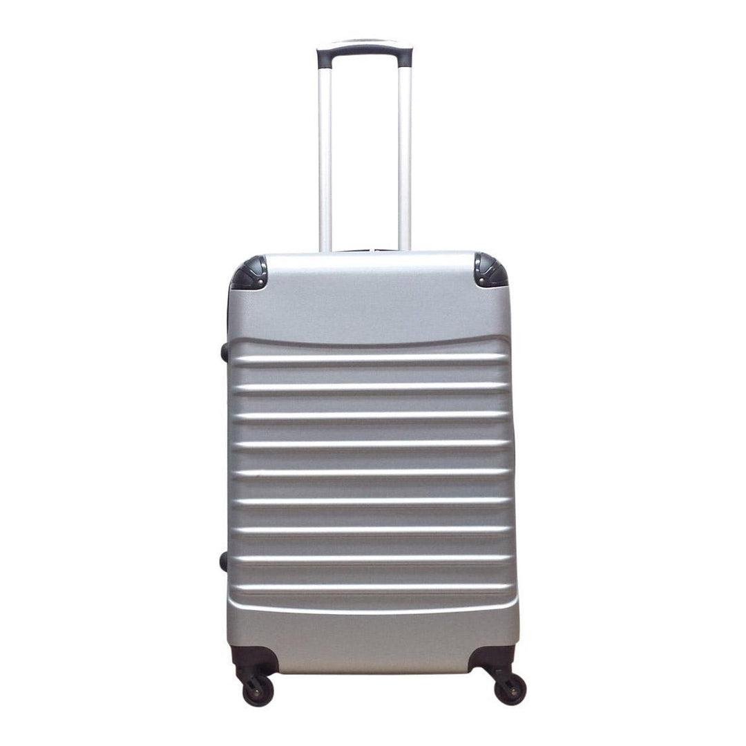 2-piece hard-shell suitcase set – Milano Silver-State of Style
