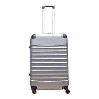 2-piece hard-shell suitcase set – Milano Silver-State of Style