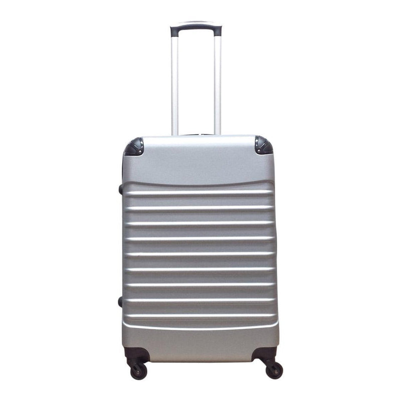 2-piece hard-shell suitcase set – Milano Silver-State of Style
