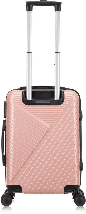 2-piece hard shell suitcase set – Santorini-Gray-2x S (39 L)-State of Style