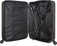2-piece hard shell suitcase set – Santorini-Gray-2x S (39 L)-State of Style