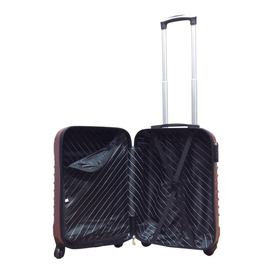 2-piece hard shell suitcase set – Siena Rosso-State of Style