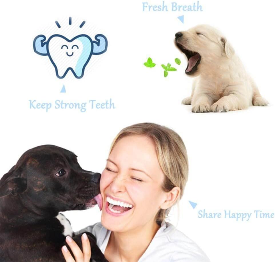 2-Piece Triangular Pet Toothbrush - Tartar Control for Healthy Teeth-State of Style