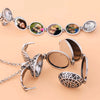 Stylish Multi-Layer Photo Locket Necklace