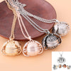 Stylish Multi-Layer Photo Locket Necklace