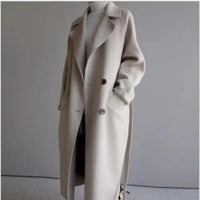 Long Wool Ladies Coat - Isolde