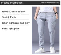 2025 New Models Unisex Quick-Dry Stretch Trousers-Dark grey (Man)-M-State of Style